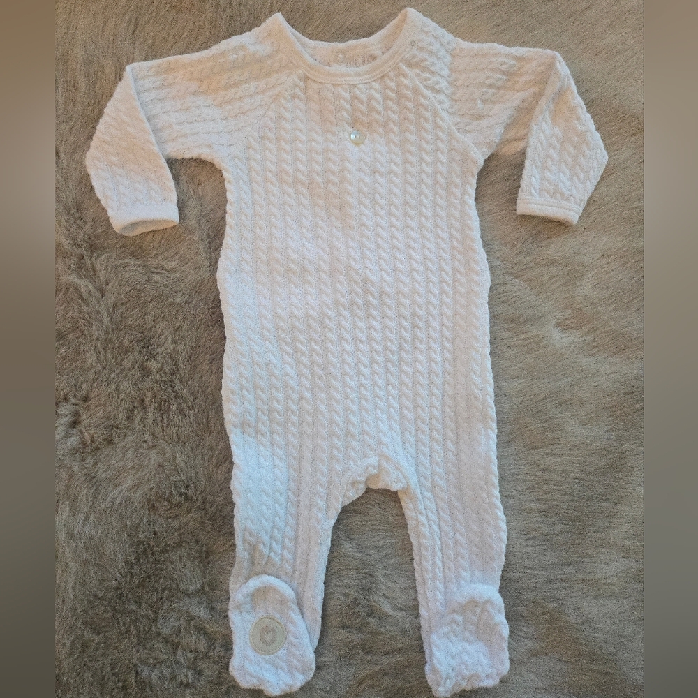 Mayoral 6M Cable Knit Romper